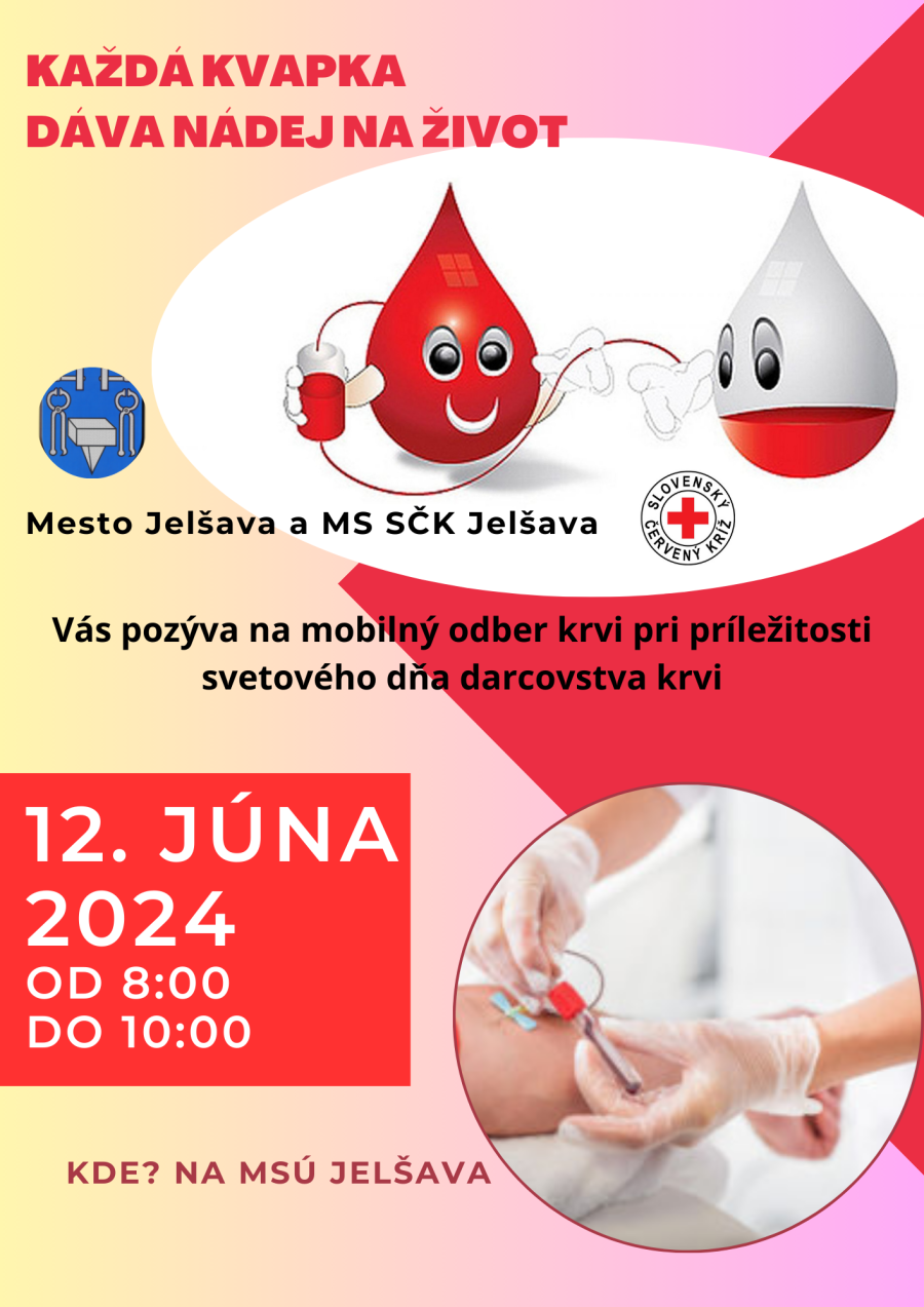 Každá kvapka dáva nádej na život, plagát